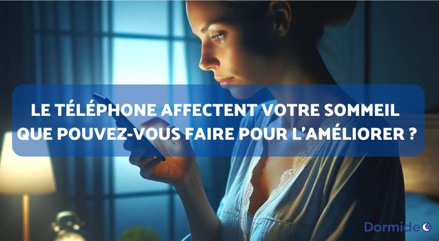 le téléphone affectent votre sommeil